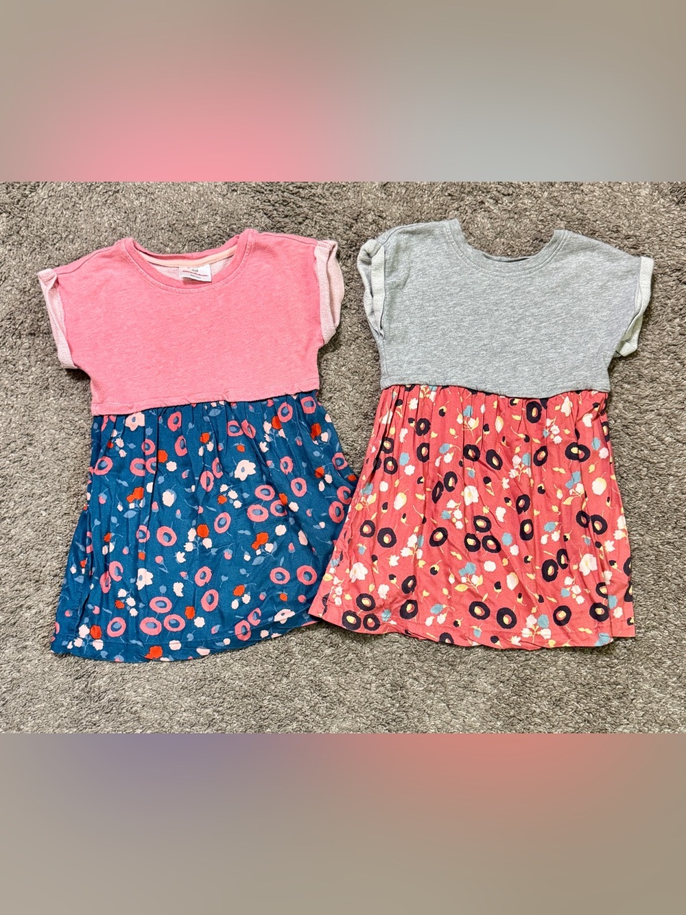 Hanna Andersson Jersey Top Dress Set, Size 4 (100)